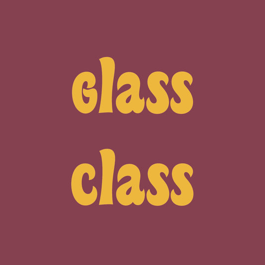 lumpy glass class- 17th October